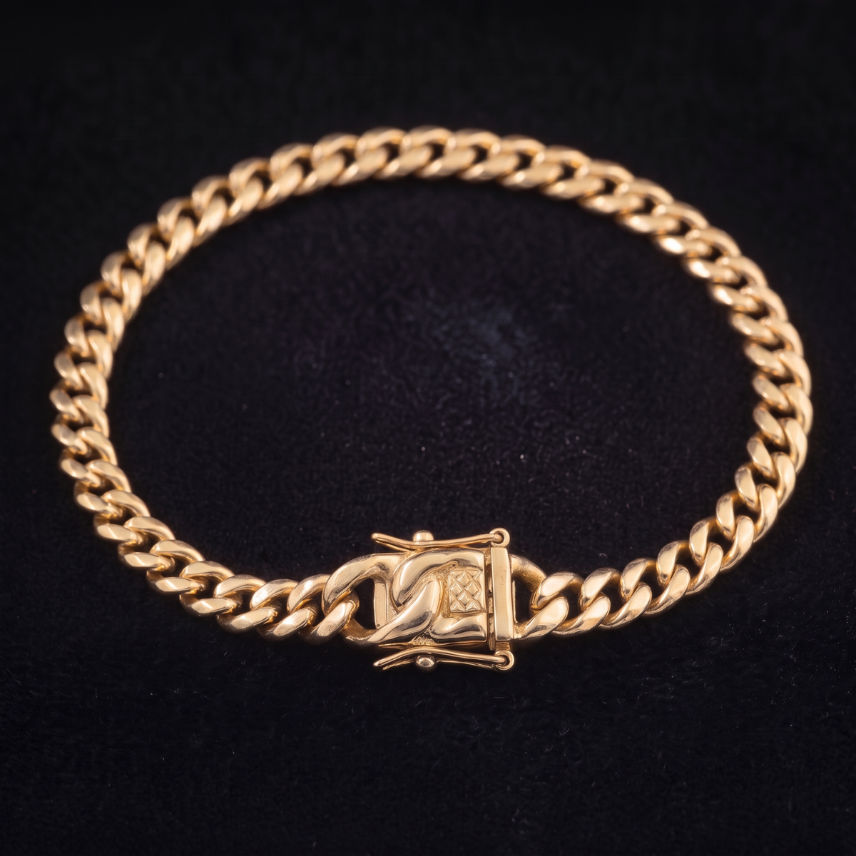 14k Gold 5mm Miami Cuban Bracelet
