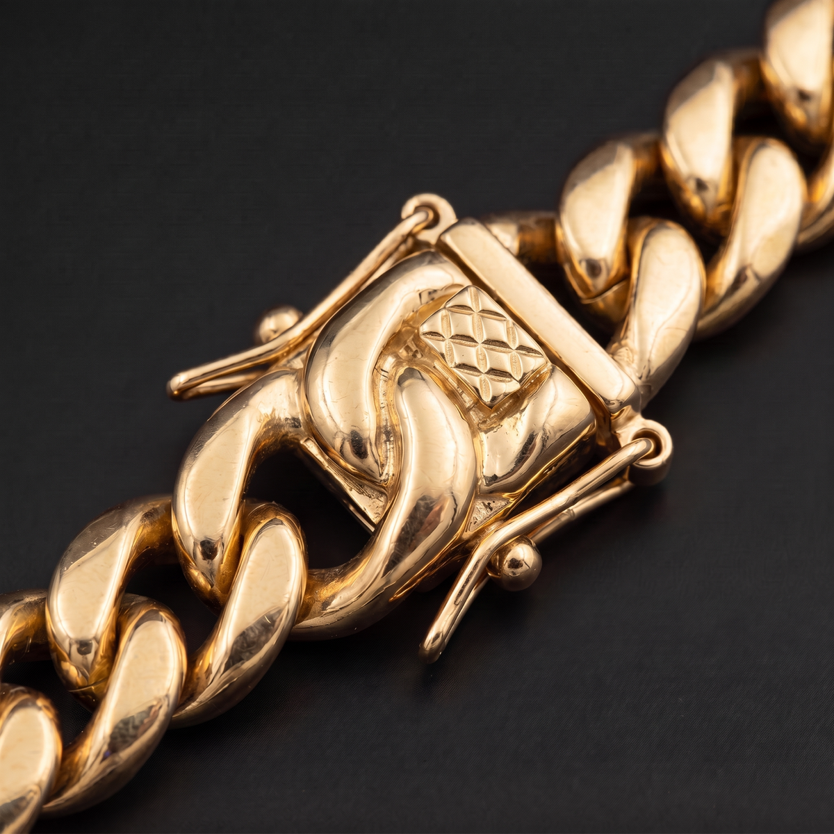 14k Gold 10mm Miami Cuban Bracelet