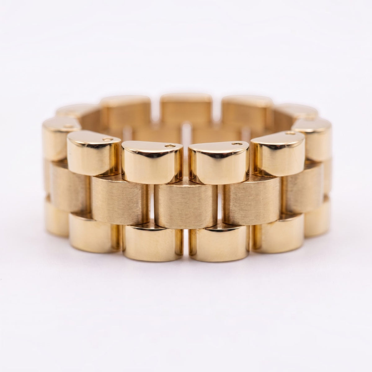 14k Gold Custom Rolex Presidential Ring