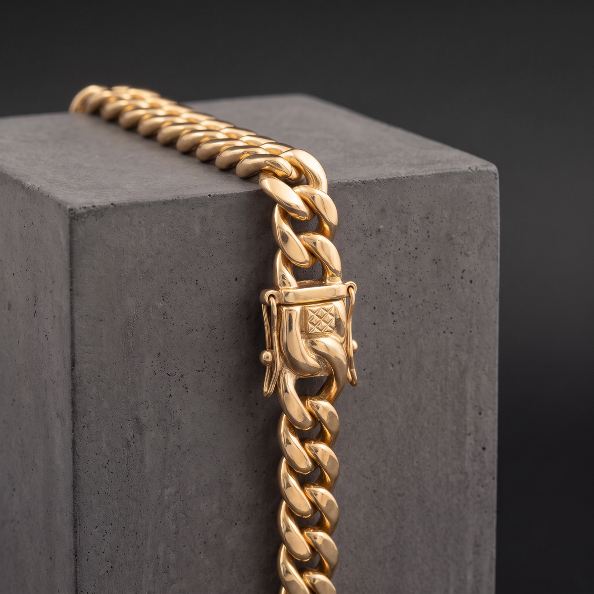 14k Gold 10mm Miami Cuban Bracelet