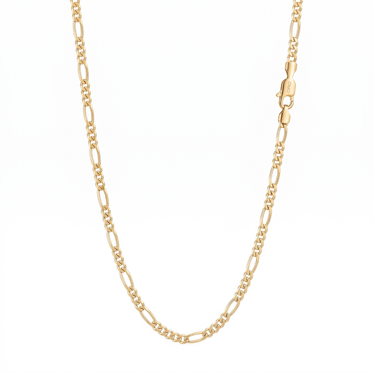 4.5mm Figaro Chain Necklace
