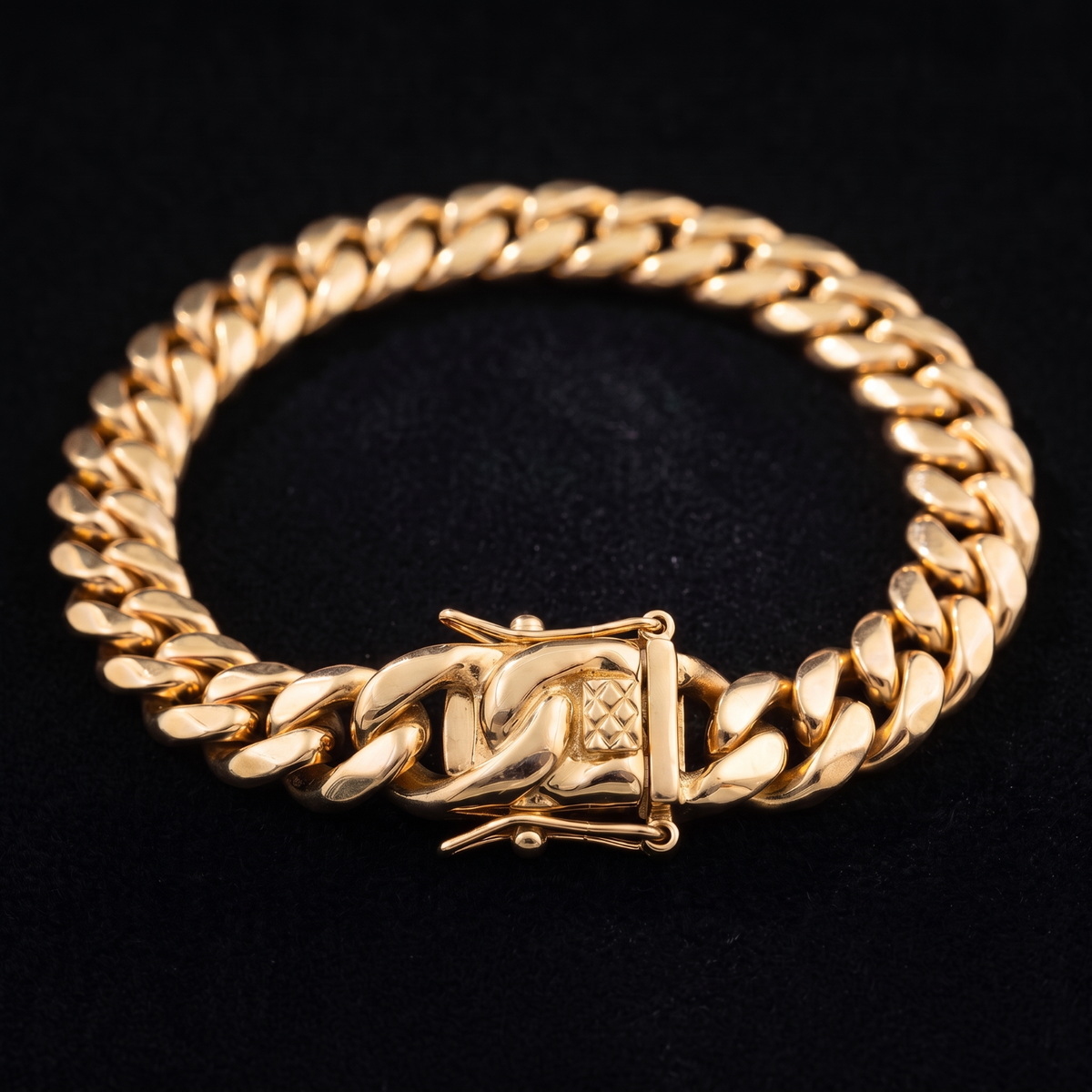14k Gold 10mm Miami Cuban Bracelet