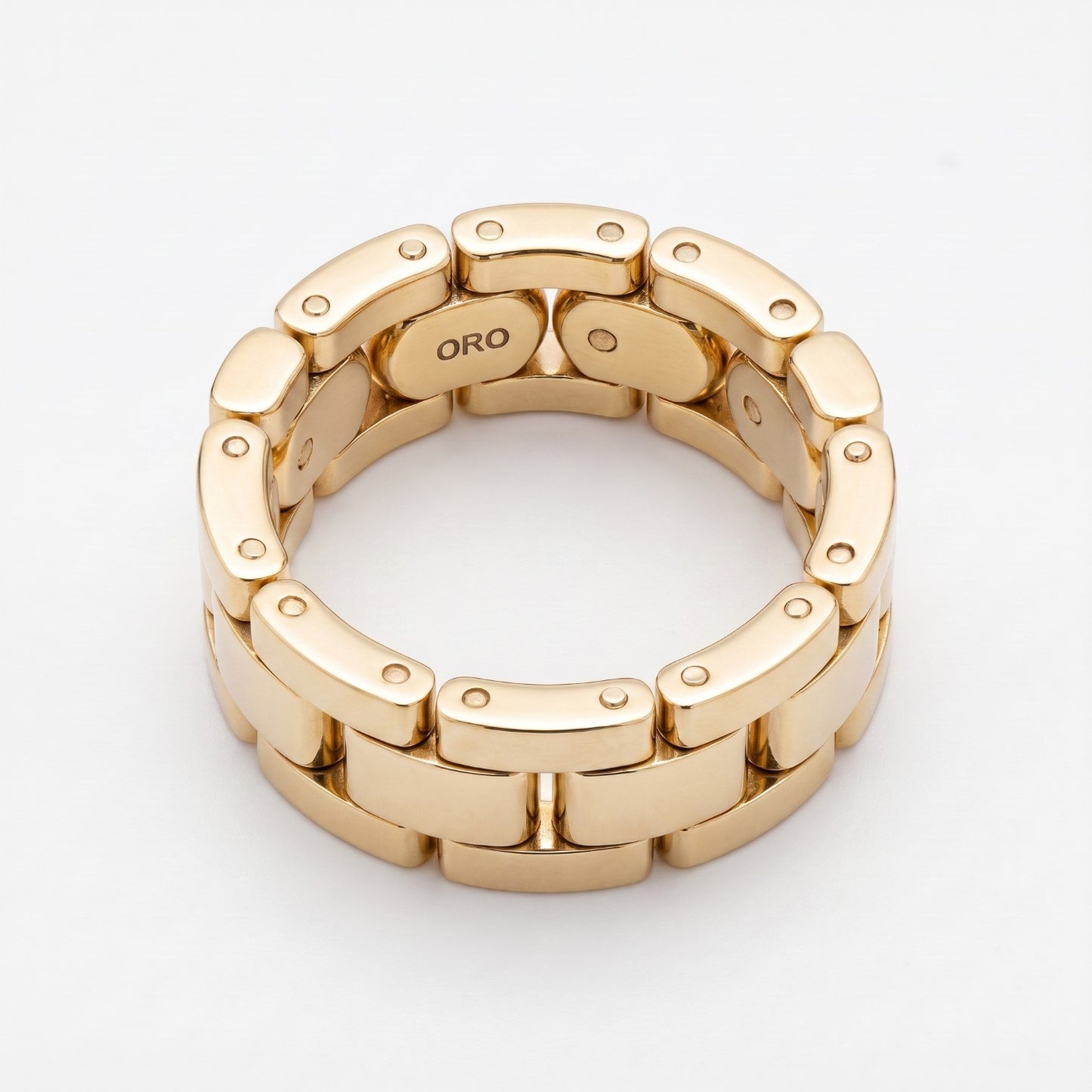 14k Gold Custom Rolex Presidential Ring