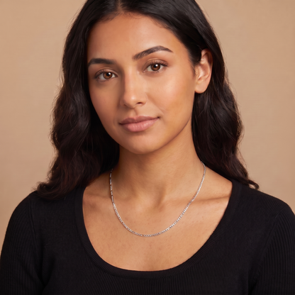 4.5mm Figaro Chain Necklace