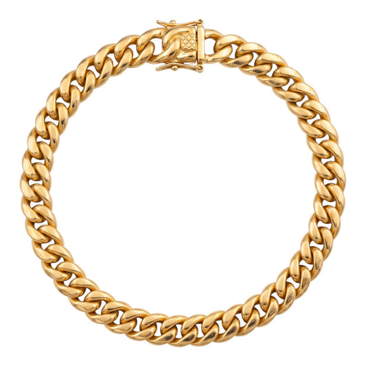 14k Gold 6mm Miami Cuban Bracelet