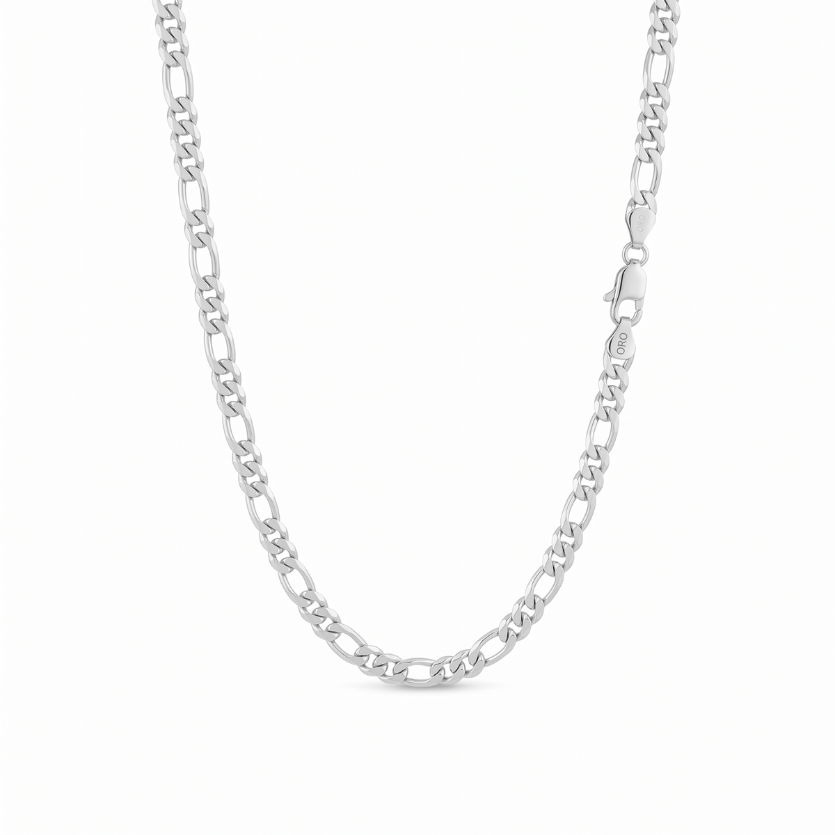 8mm Figaro Chain Necklace