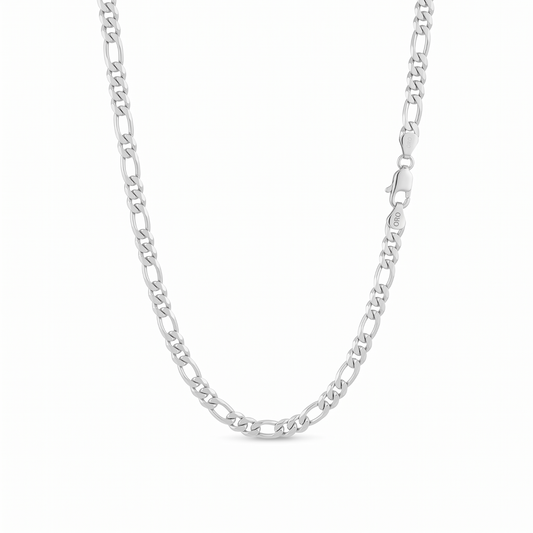8mm Figaro Chain Necklace