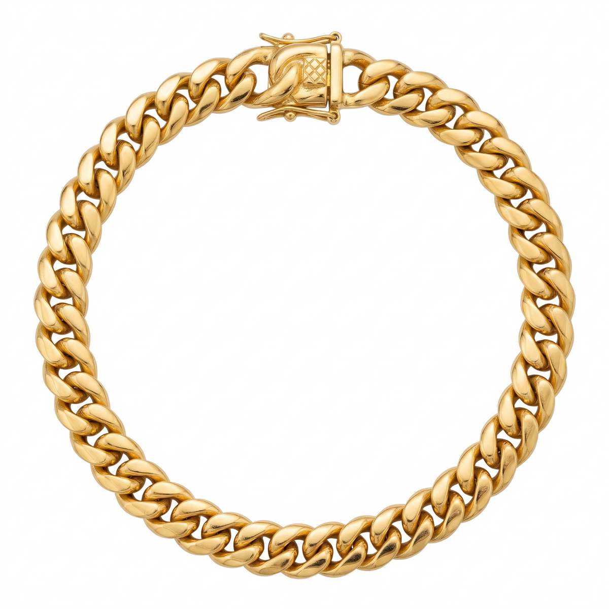 14k Gold 5mm Miami Cuban Bracelet